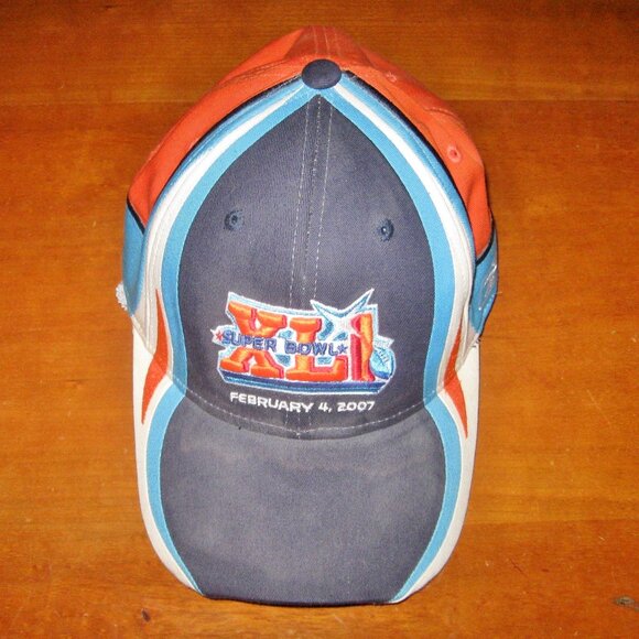 Superbowl XLI Baseball Cap South Florida NFL Indianapolis Colts Football - Picture 10 of 12